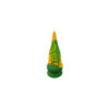 Gode ventouse tentacule Kraken vibrant 21 cm vert et jaune USB 